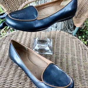 DANSKO NASTACIA SZ 40 US 10 NAPA RICH NAVY CASUAL FLATS EUC